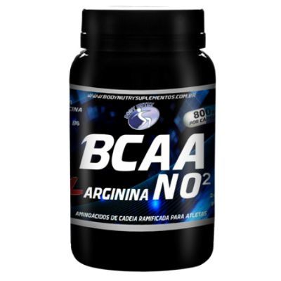 BCAA 800mg + NO2 - Body Nutry - 120 cápsulas