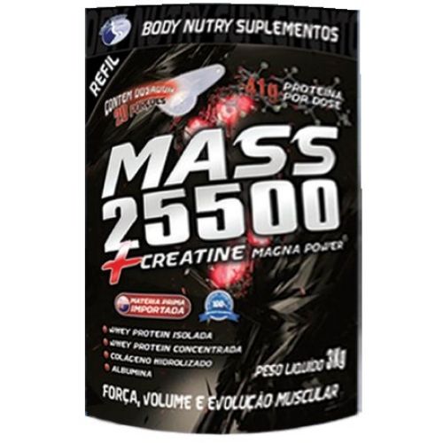 Mass 25500 + Creatine Magna Power 1,5kg - Baunilha