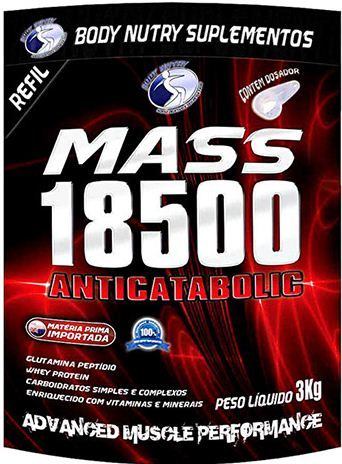 MASS 18500 ANTICATABOLIC REFIL 3KG - BODY NUTRY